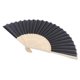 thumbnail image 1 of Compartimientos de Mano Macarena Ventilador plegable de mano con Caja de Regalo Negro, 1 of 8