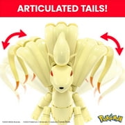 MEGA Pokemon Vulpix Evolution Set (145 Pieces) with 2 Poseable Action Figures for Kids
