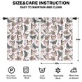 thumbnail image 2 of Blackout Kids Curtains,Bulldog Dog and Love Heart Childrens Insulated Curtains Set Of 2,Bedroom Essentials,Toddler Room Decor 42"x54"(106x137cm), 2 of 4