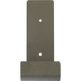 thumbnail image 3 of Ekena Millwork 2"W x 6"D x 5 1/2"H Steel Hanging Shelf Bracket, Hammered Silver, 3 of 10