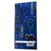 Jewelry Organizer Wall Hanging Jewelry Holder Necklace Rack ?Çô Blue Wall Mounted Jewelry Organizer System
