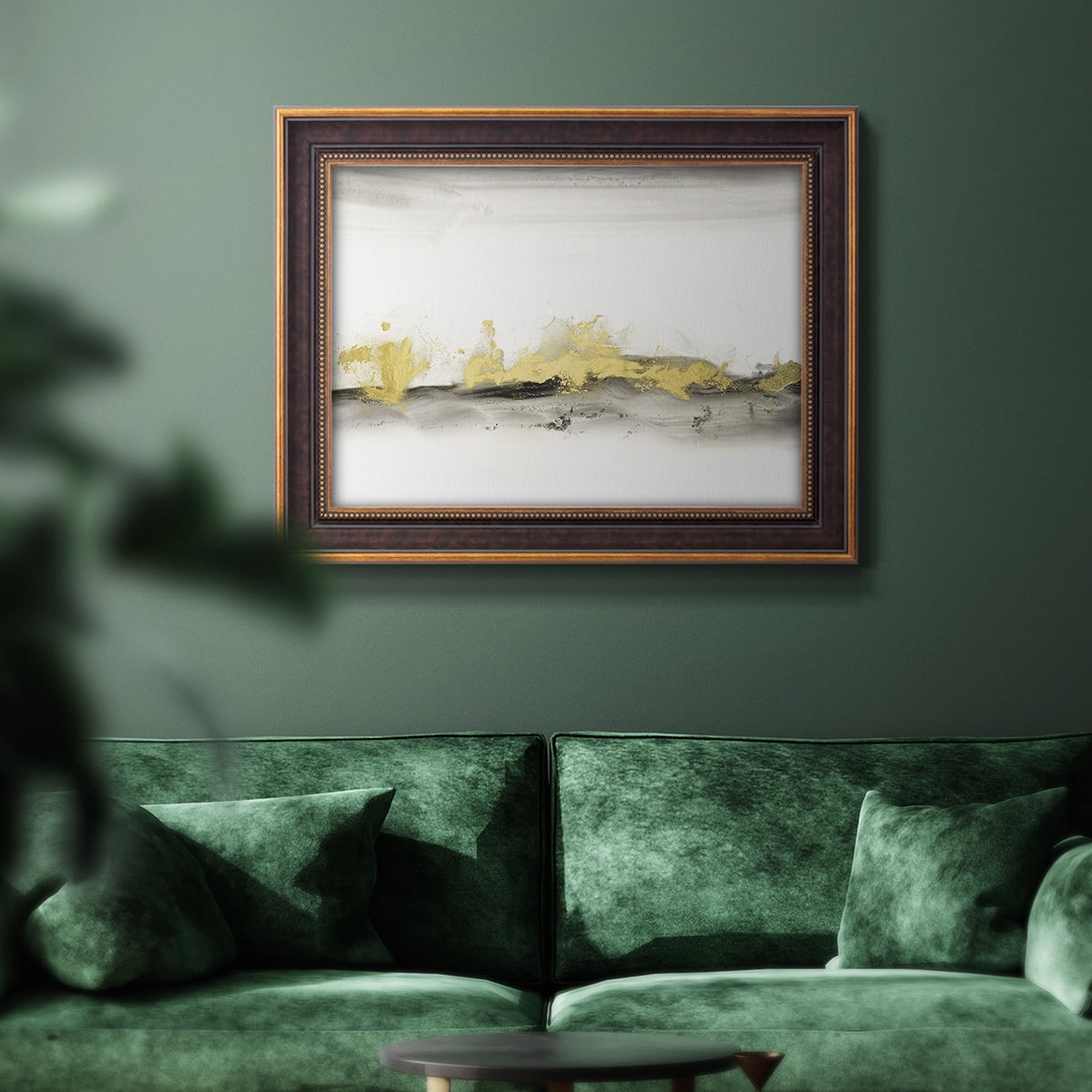 Gold on the Horizon I Premium Framed Canvas- Ready to Hang