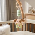 thumbnail image 4 of Kiddiway Stroller Hanging Plush Wind Chime – Soft Rattle for Car Seat, Crib, and Playtime, Perfect Baby Shower Gift, Stuffed Animals for Babies, 4 of 5