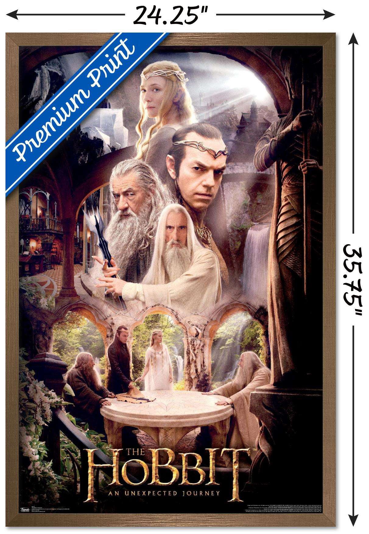 The Hobbit: An Unexpected Journey - Rivendell Wall Poster, 22.375" x 34", Framed