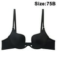 thumbnail image 1 of Women Multi-Way Convertible Bra Low Back Halter Invisible Underwear Bra Beautiful Back Gather Bra, 1 of 9