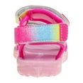 thumbnail image 3 of Rugged Bear Girls Double Hook & Loop Sport Sandals (Toddler Sizes), 3 of 5