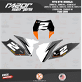 thumbnail image 3 of Kalair GFX Graphics Kit for Ktm 250XCF-W and 300XCF-W (2016) Razor Series, 3 of 5