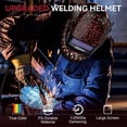 thumbnail image 2 of ARCCAPTAIN Welding Helmet Auto Darkening True Color, 2 of 9