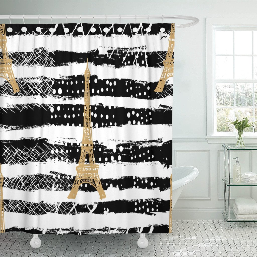 PKNMT Gold Paris Pattern Eiffel Tower French Designs Products