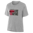 thumbnail image 2 of Women's Gray Toronto Raptors Noches Training T-Shirt, 2 of 3