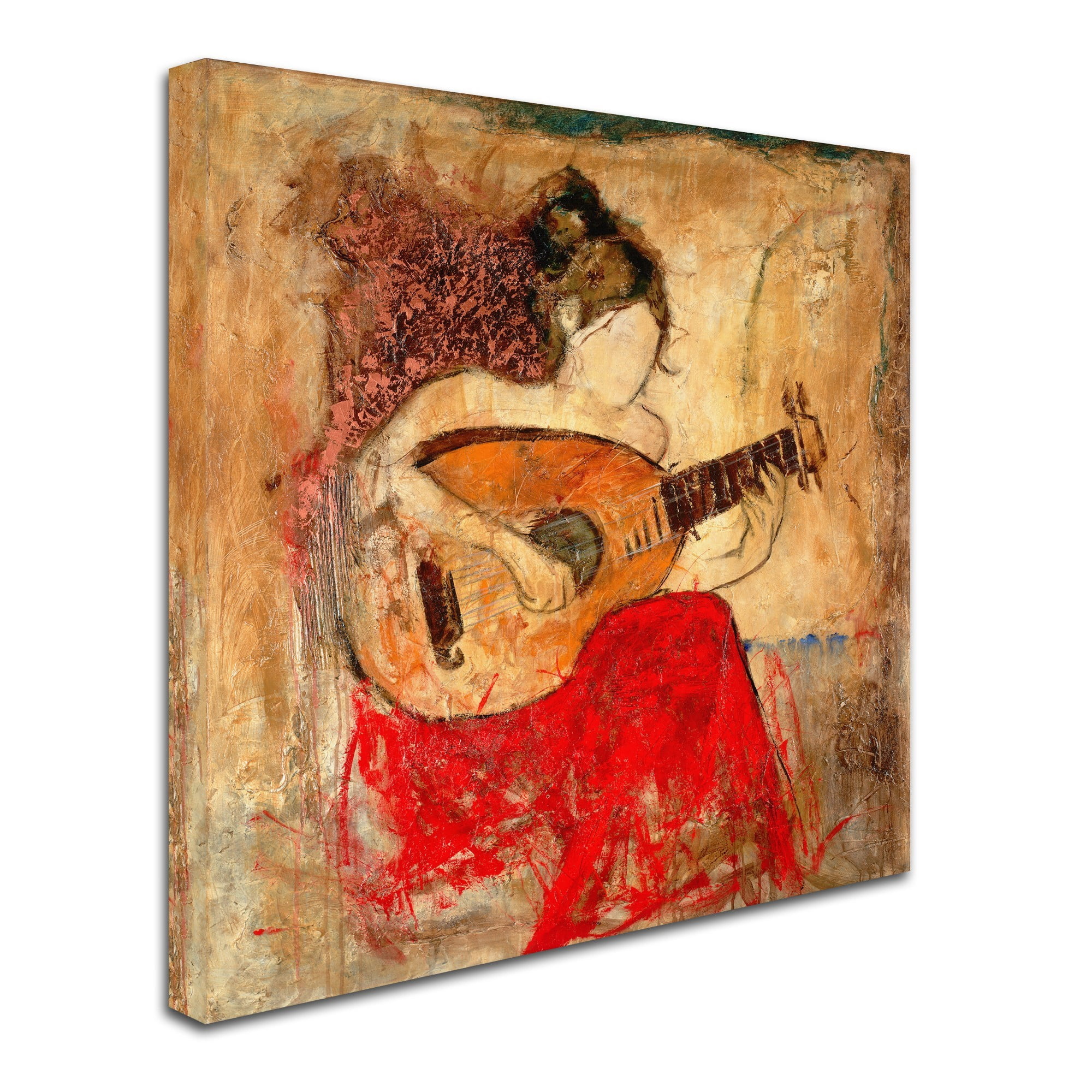 Trademark Fine Art "Vanessa" Canvas Art by Joarez