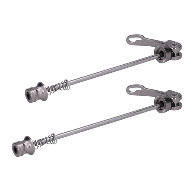Quick Release Skewers, 2Pcs Road Mountain Bicycle Quick Release Skewers Bike Front Rear Skewer Accessory