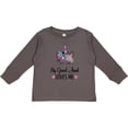 thumbnail image 3 of Inktastic My Great Aunt Loves Me Unicorn Niece Girls Long Sleeve Toddler T-Shirt, 3 of 5