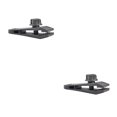 thumbnail image 1 of Greeniant Clips de lona de 10 piezas, agarre de bloqueo de cuerda resistente profesional, broche de presión fijo urgente con hebilla en , Negro 2Conjunto, 1 of 6