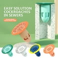 thumbnail image 3 of Rbaofujie Sink Colander Household Sewer Deodorant Cover Floor Sewer Deodorizer Toilet Insect Cover Kitchen Cleaning Supplies Green, 3 of 4