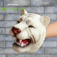 thumbnail image 1 of Dinosaur Hand Puppet Gloves Soft Silicone Triangle Dragon King Dragon Children's Simulation Animal Model Boys Toy Direct From Ma, 1 of 5