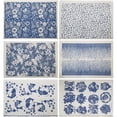 thumbnail image 3 of Pottery ceramics clay Transfer paper glaze underglaze flower paper blue, 3 of 12