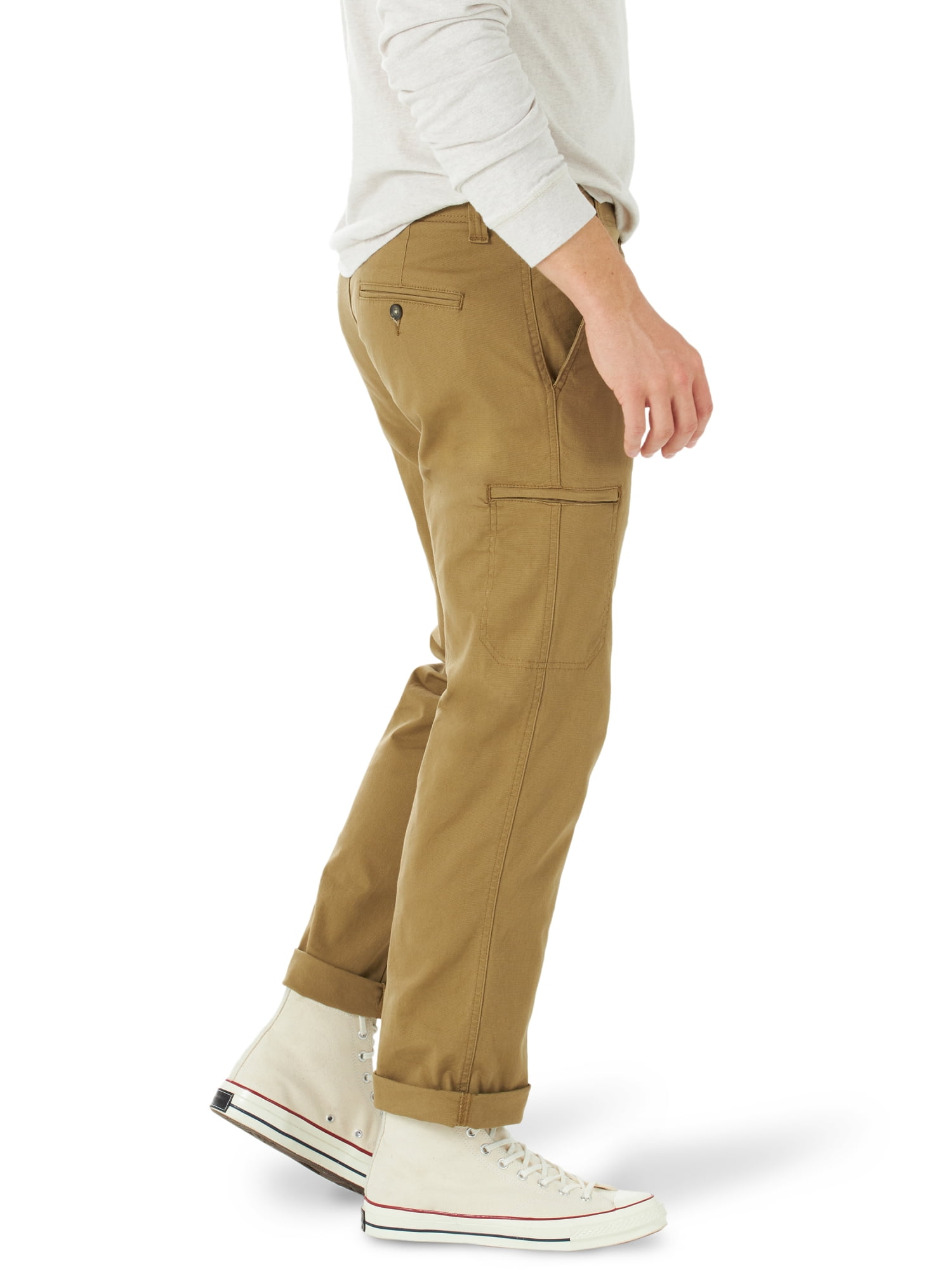 Lee Men's Extreme Comfort Straight Canvas Cargo
