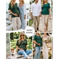 thumbnail image 5 of Casual Maternity Tops for Women Short Sleeve Maternity Clothes Pregnancy Shirts, 5 of 7