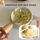 thumbnail image 5 of Triturador de patatas Mini triturador de frijoles triturador de patatas con mango antideslizante de madera, herramienta de cocina triturador de acero inoxidable para aguacate, 5 of 5
