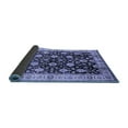 thumbnail image 2 of Ahgly Company Indoor Round Oriental Blue Traditional Area Rugs, 3' Round, 2 of 4