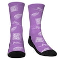thumbnail image 3 of Youth Rock Em Socks Purple Detroit Red Wings 2024 Hockey Fights Cancer Two-Pack Crew Socks Set, 3 of 3