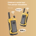 thumbnail image 1 of Walkie-Talkie 2 uds LED Walkie-Talkies de largo alcance Radio bidireccional interfono juguete educativo, 1 of 9