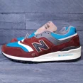 thumbnail image 1 of NEW BALANCE 997 Made In USA Suede Casual Shoes Mens 11.5 Brown Blue M997SOE, 1 of 6