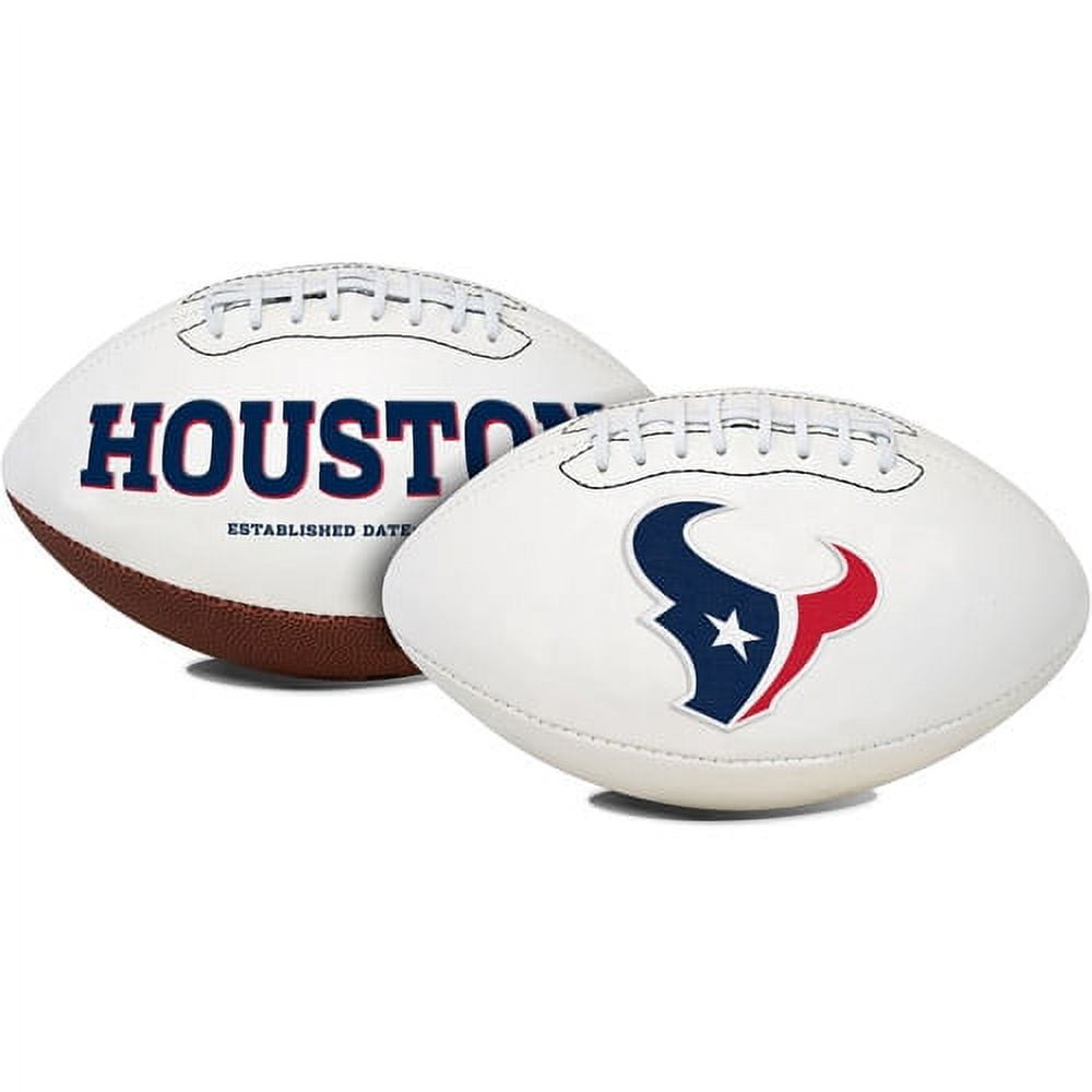 rawlings signature series full-size football, houston texans