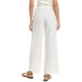thumbnail image 2 of Onia womens  Air Drawstring Linen-Blend Pant, m, White, 2 of 3
