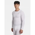 thumbnail image 2 of Reebok Men's and Big Men's Kinetic Compression Long Sleeve Top, Sizes XS-5XL, 2 of 9