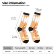 thumbnail image 4 of Lsque Bluey Printed Men's Crew Socks, Soft Durable Breathable Moisture-Wicking with Odor Control Cotton socks, 4 of 7