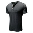 thumbnail image 5 of UKAP Short Sleeve Henley Shirts for Men Fashion Crew Neck Pullover Tops Men Casual Basic Tee T-Shirts, 5 of 5