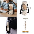 thumbnail image 7 of KUIFORTI Cute Capybara Backpack Set of 5 Kids Backpack for Boys with Lunch Box Pencil Case and Water Bottle Cover Keychain for Kids Teens Elementary Middle School, 7 of 7