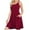 Red, variant on Bigersell Dresses for Women 2023 Women Fashion Casual Comfy Solid Color V-Neck Pocketed Short Sleeve Dress Wedding Guest Dresses for Female Regular Sun Dress Dresses, Style 22796, Black L