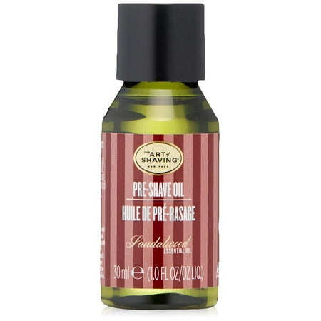 Pre-Shave Oil, Sandalwood, 1 Fl Oz