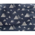 thumbnail image 5 of oneOone Georgette Viscose Fabric Triangle Geometric Printed Fabric 1 Yard 42 Inch Wide, 5 of 5