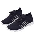 thumbnail image 5 of YOUYEDIAN Sneakers for Women Versatile Lace Up Non Slip Round Toe Fashion Breathable Mesh Sport Soft Sneakers Casual Low Top Comfy Stretch Strap Print Walking Shoes, 5 of 5