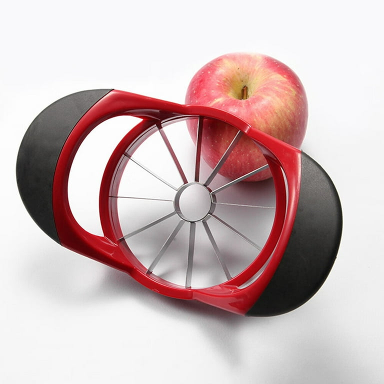 Apple Slicer and Corer | Matte Gold Apple Cutter Slicer | Apple Slices 12  Slices | Apple Corer and Slicer | Apple Cutter Stainless Steel Slicer| Pink
