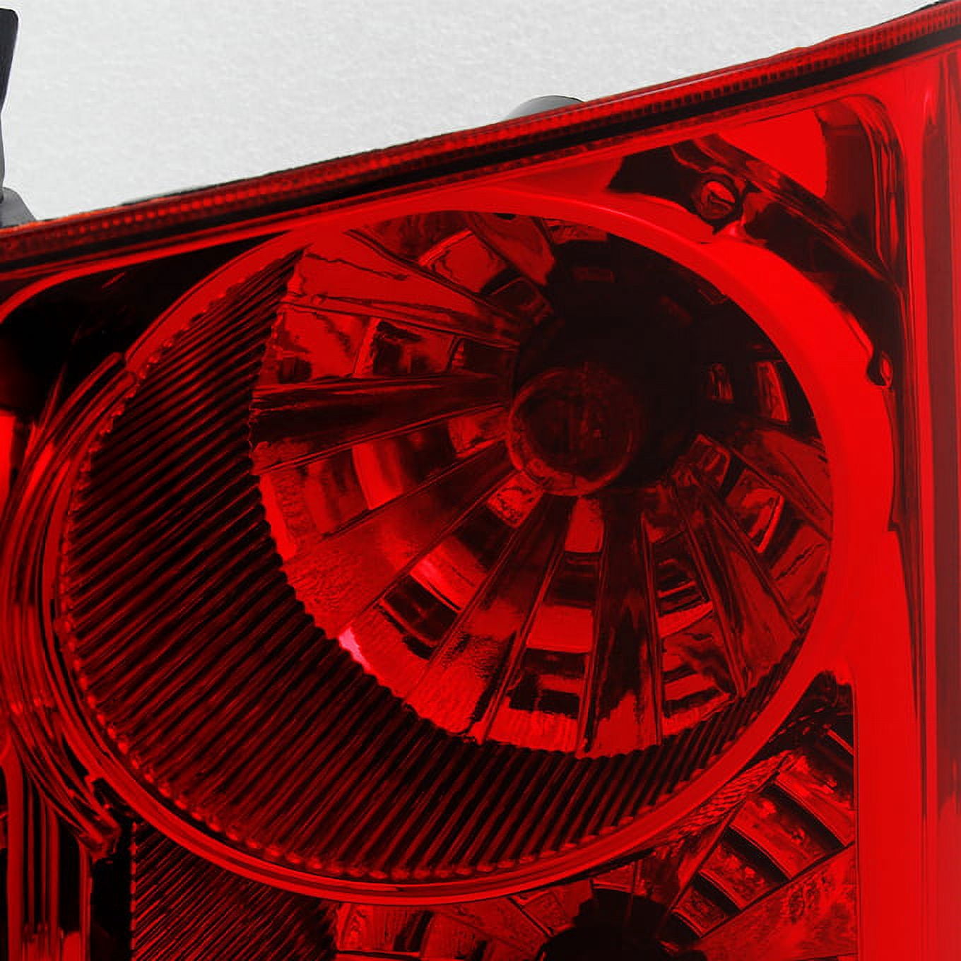 AKKON - For Honda Pilot Red Clear Rear Tail Light Brake Tail Lamp Passenger Right Side Replacement Assembly