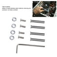 thumbnail image 3 of Computer Screws,CPU Fan Screws,PC Screws,Stainless Steel PC Cooling Fan Mount Screws Kit with Washers for Various Brands Water Cooling, PC Case Cooling Fans, 3 of 7