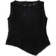 thumbnail image 1 of Nanette Lepore Camiseta sin mangas con encaje de flores para mujer, negro, 4, 1 of 1