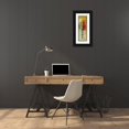 thumbnail image 3 of Leys, Gemma 13x32 Black Ornate Wood Framed with Double Matting Museum Art Print Titled - Aqui III, 3 of 4