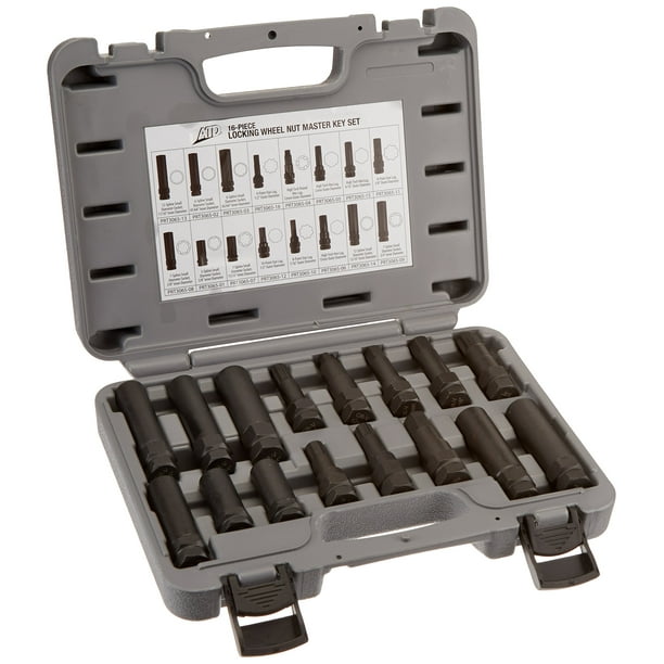 ATD Tools 16Piece Locking Wheel Nut Master Key Set 3065