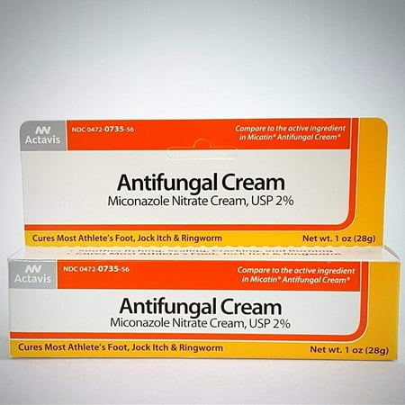 Alpharma Miconazole Nitrate 2% Antifungal Cream, 1 Oz.