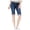 Blue - bmoo, variant on Hudson Womens Amelia Casual Bermuda Shorts, Blue, 23