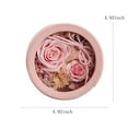 thumbnail image 3 of Flores preservadas en caja de flores, rosas duraderas para decorar el hogar, el Día de la Madre, cumpleaños, aniversario, caja de regalo, 3 of 6