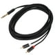 thumbnail image 4 of Cable de 6,35 mm a 2 RCA chapado en oro, adaptador de audio estéreo macho de 1/4 de pulgada a 2 RCA, divisor en Y, cable RCA de 3 m, 4 of 14