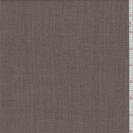 Taupe/Black Suiting, Fabric Sold By the Yard