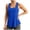 Blue, variant on Tank Tops Tank Tops for Women Women Workout Tops Athletic Sports Running Tank Mesh Yoga Training Solid Tops